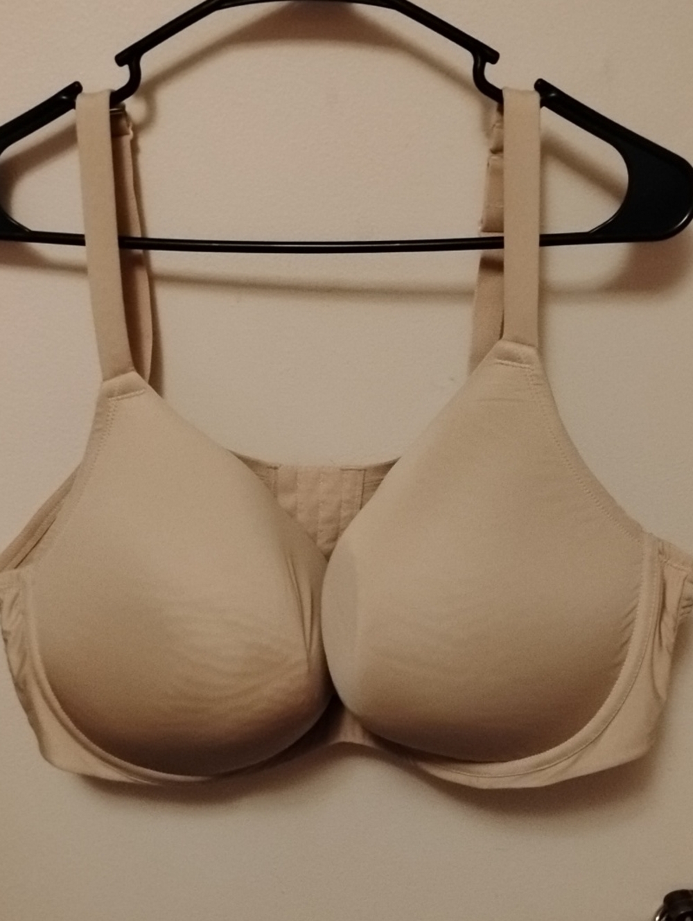 Cacique Beige Full-Coverage T-Shirt Bra
